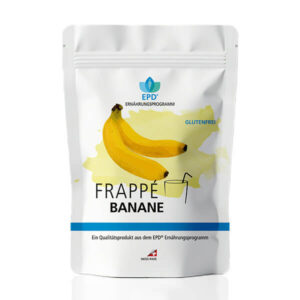 Ernährungsprogramm-Frappe Banane