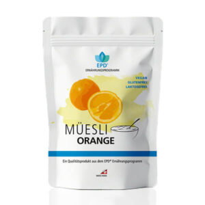 EPD-Ernährungsprogramm Müesli Orange