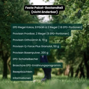 Feste Paketbestandteile "Powerpaket"